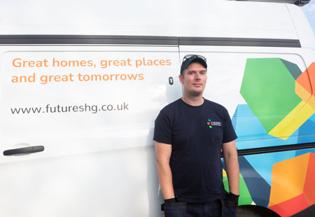 Darren Mullins - Housing Heroes, Apprentice of the Year award 1