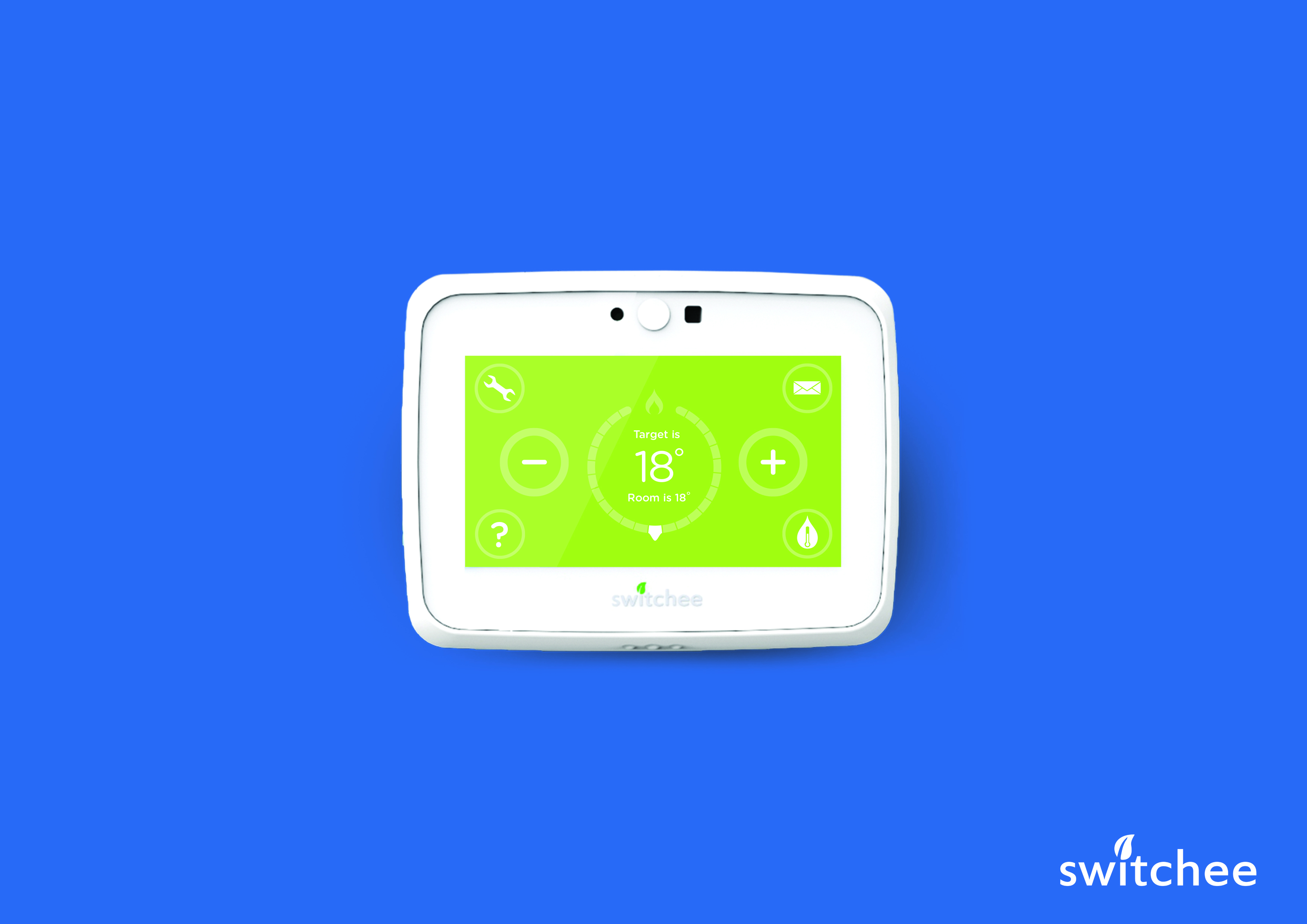 Front View Blue Background 18