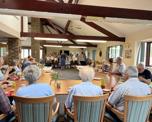 School choir performing for Warwick Court, Daventry customers 20