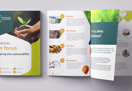 Spring Magazine Mockup
